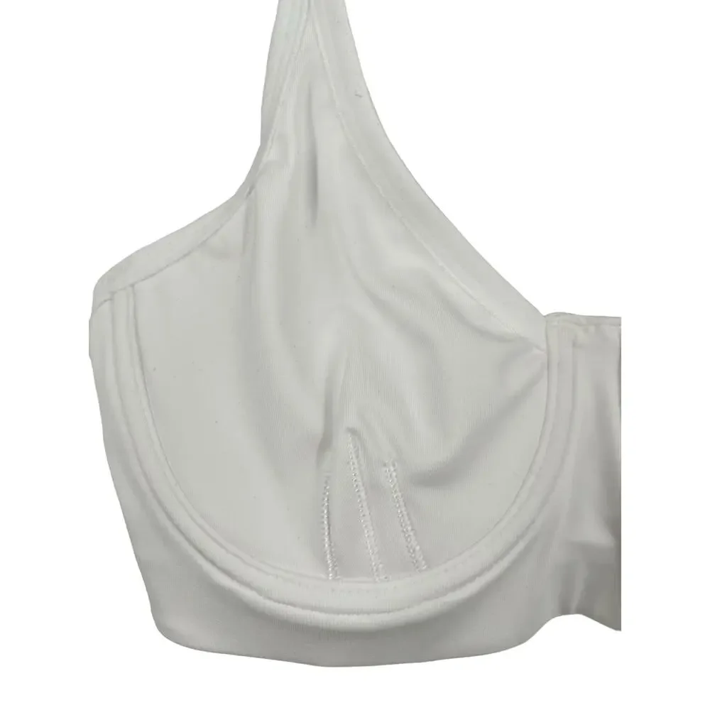 Natori sports bra 731439 Convertible COOLMAX High Impact Performance white 32B - Picture 4 of 9